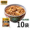 吉野家 冷凍牛丼の具 並盛120g×10袋　お試し おつまみ 昼ごはん 冷凍食品 お弁当 おかず クール宅急便 ギフトにも 仕…