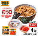 冷凍牛丼の具3袋+紅生姜1袋と感謝丼&オリジナル箸セット!【送料込み】吉野家 どんぶり 数量限定 プレゼント ギフト お中元 母の日 父の日 時短 簡単