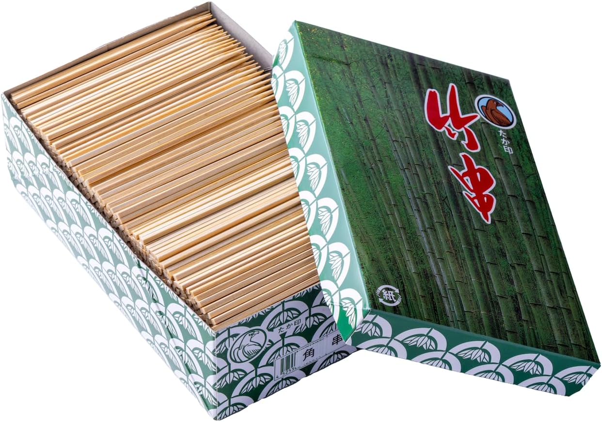 竹串 角 13.5cm 1kg箱入 3箱/セット