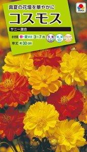 花種　NL200 コスモス サニー混合 小袋 [FCS360]【花の種】【タキイのタネ】【ガーデニング】