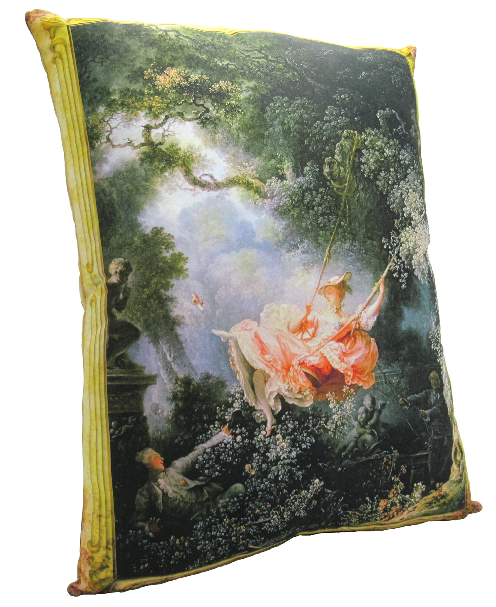 複製画・クッション美術館　フラゴナール　ぶらんこ　(H60cm×W50cm)