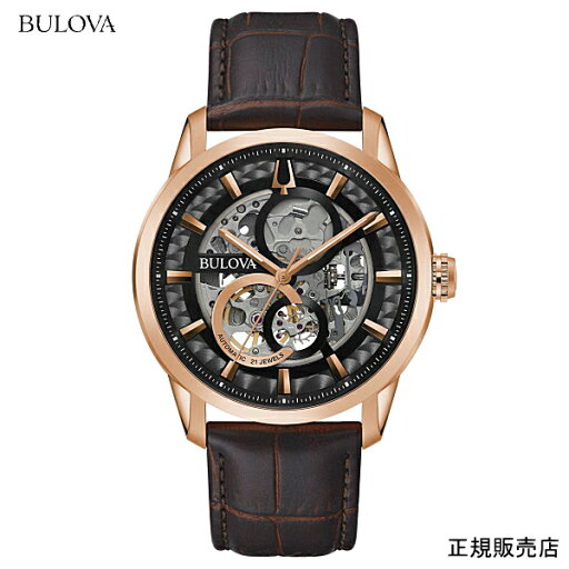 BULOVA ブローバ クラシック コレクション 自動巻き メンズ腕時計 97A169 (正規3年保証)【送料無料】【プレゼント】 BULOVA ブローバ クラシック コレクション 自動巻き メンズ腕時計 97A169 (正規3年保証)【送料無料】【プレゼント】