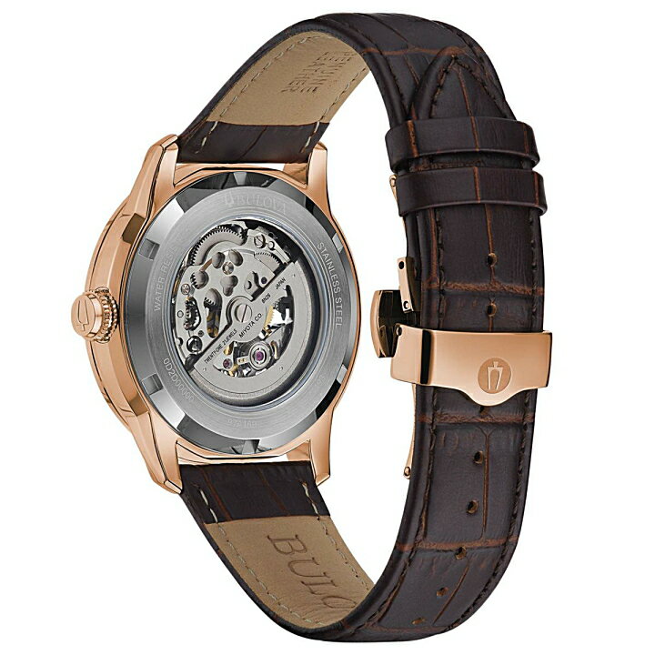 BULOVA ブローバ クラシック コレクション　自動巻き メンズ腕時計 97A169 （正規3年保証）【送料無料】【プレゼント】