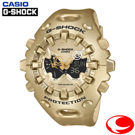 (25年10月17日発売/ご予約) カシオ CASIO G-SHOCK GA-V01A-9AJF ゴールド文字盤 フルオートカレンダー機能付き 20気圧防水 新たな形のG-SHOCH トゲトゲ ユニークなデザイン ショックリリース針 (25年10月17日発売/ご予約) カシオ CASIO G-SHOCK GA-V01A-9AJF ゴールド文字盤 フルオートカレンダー機能付き 20気圧防水 新たな形のG-SHOCH トゲトゲ ユニークなデザイン ショックリリース針