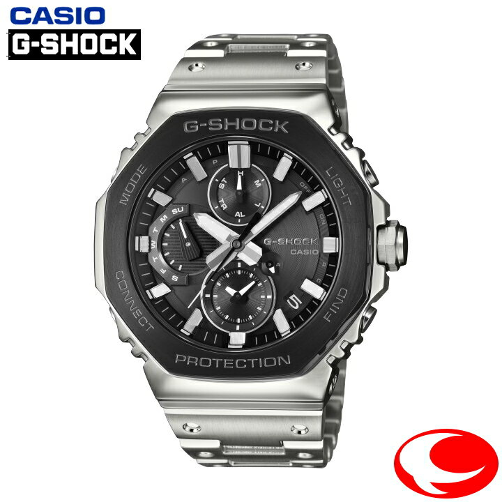 (最強配送)カシオ CASIO G-SHOCK GMC-B2100BT-1AJF フルメタル タフソーラー 日本製 20気圧防水 モバイルリンク機能 Bluetooth :スマートフォンと接続し時刻を自動修正 八角形 オクタゴン モノトーン (25年10月10日発売)