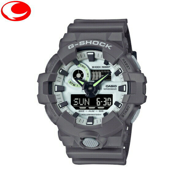 (最強配送)カシオ CASIO G-SHOCK GA-700HD-8AJF メンズ 腕時計 HIDDEN GLOWシリーズ 蓄光ダイアル アナデジ【送料無料】【楽ギフ_包装】【24年2月16日発売】【プレゼント】
