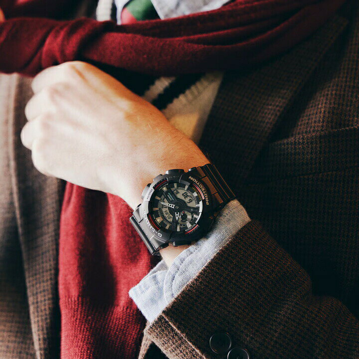 CASIO G-SHOCK カシオ ジーショック GA-110RL-1AJF 初代G-SHOCKカラー採用モデル アナログデジタル【プレゼント】