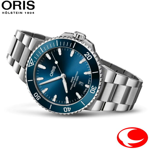 ORIS オリス Aquis 新アクイスデイト 0173377894135-0782304PEB ブルー 自動巻き オートマティック 43.5mm セラミックベゼル ステンレススティールベルト 300m防水【正規3年間保証】【43.5ミリ】【プレゼント】 ORIS オリス Aquis 新アクイスデイト 0173377894135-0782304PEB ブルー 自動巻き オートマティック 43.5mm セラミックベゼル ステンレススティールベルト 300m防水【正規3年間保証】【43.5ミリ】【プレゼント】