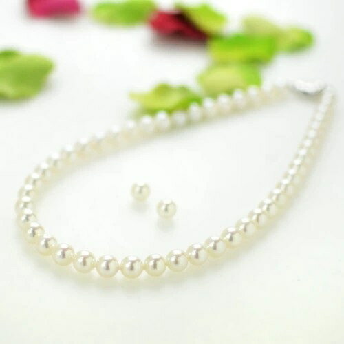 大粒 8.5-9ミリ 花珠アコヤ真珠セット K14WGイヤリング付き 花珠パールセット GGC基準花珠【最安値挑戦】【送料無料】【成人祝い】