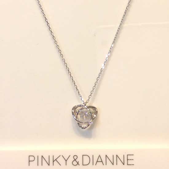 （あす楽）PINKY & DIANNE Dancing ピンキー＆ダイアン ダンシング ネックレス シルバー キュービック SV（ロジウムメッキ） VPCPD51641【送料無料】