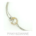 PINKY & DIANNE Silver ピンキー&ダイアン シルバー ブレスレット キュービック SV(ロジウムメッキ)53193【送料無料】