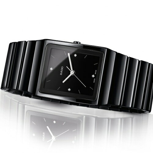 【RADO】ラドー セラミカ ダイヤモンド メンズ ユニセックス 腕時計 CERAMICA DIAMONDS R21700702 クォーツ　プレシャスストーン （国内正規販売店）-ラドー公式サイト登録/正規販売店【プレゼント】