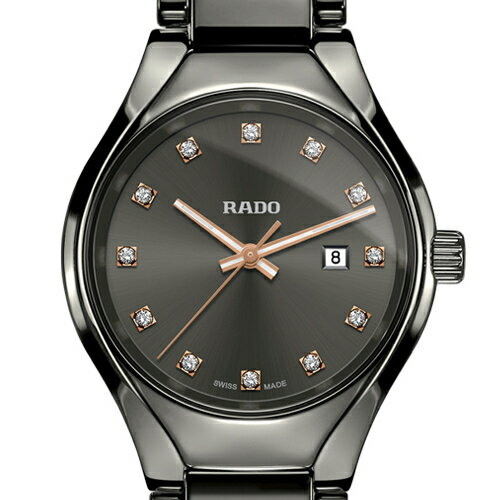 正規5年間保証【RADO】True Diamonds トゥルーダイヤモンド　腕時計 R27060732 （国内正規販売店）2年間の国際保証+rado.comからデジタル登録で3年間の延長保証、合計で最大5年間保証。【プレゼント】