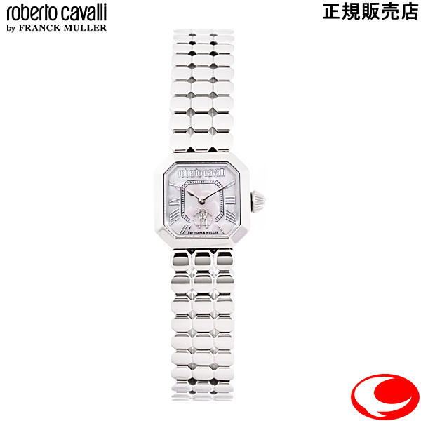(あす楽)ROBERTO CAVALLI BY FRANCK MULLER ロベルトカヴァリバイフランクミュラー レディースウォッチ 3気圧防水 2年間保証 RV1L255M0011【プレゼント】