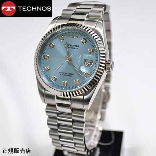 テクノス(TECHNOS) 腕時計 5気圧防水 T9604SI アイスブルー文字盤 10ポイント クオーツ 【最安値挑戦】【贈り物】【ギフト包装】【プレゼント】 テクノス(TECHNOS) 腕時計 5気圧防水 T9604SI アイスブルー文字盤 10ポイント クオーツ 【最安値挑戦】【贈り物】【ギフト包装】【プレゼント】
