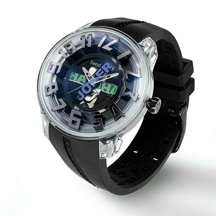 （最強配送）【正規品】テンデンス(TENDENCE) BATMAN Collection ジョーカーモデル TY023016　腕時計 正規4年間保証　正規登録店02046013　【送料無料】【楽ギフ_包装】【プレゼント】