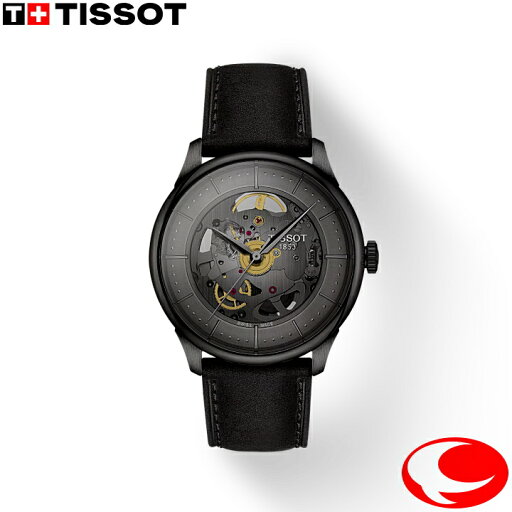 TISSOT ティソ Chemin Des Tourelles Skeleton シュマン・デ・トゥレルスケルトン チールケース 最大80時間ロングパワーリザーブ T1398363644100 T139.836.36.441.00 【正規2年間保証】 TISSOT ティソ Chemin Des Tourelles Skeleton シュマン・デ・トゥレルスケルトン チールケース 最大80時間ロングパワーリザーブ T1398363644100 T139.836.36.441.00 【正規2年間保証】
