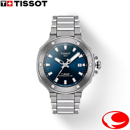 【8月1日より価格改定決定!】(最強配送)ティソ ティーレース パワーマティック80 TISSOT T-レース パワーマティック80 41MM T141.807.11.041.00 オートマティック 自動巻き メンズ 腕時計 ブルー文字盤 10気圧防水【プレゼント】【T1418071104100】 【8月1日より価格改定決定!】(最強配送)ティソ ティーレース パワーマティック80 TISSOT T-レース パワーマティック80 41MM T141.807.11.041.00 オートマティック 自動巻き メンズ 腕時計 ブルー文字盤 10気圧防水【プレゼント】【T1418071104100】
