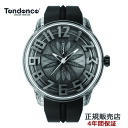 テンデンス テンデンス Tendence 腕時計 King Dome ブラック文字盤 TY023007 メンズ 【正規輸入品】4年保証【花弁模様がくるくる回転します】【送料無料】【楽ギフ_包装】02P04Jun19