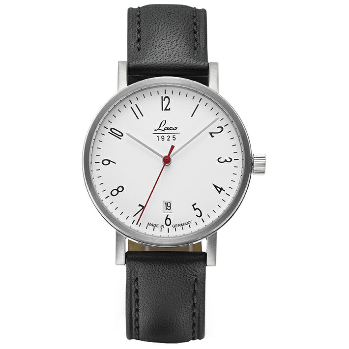 ラコ Laco 腕時計 862071 ドイツ製らしい機能重視 ハレ38 Halle38 Laco15自動巻シリーズ 【楽ギフ_包装】【楽ギフ_のし】【楽ギフ_のし宛書】【楽ギフ_メッセ入力】【楽ギフ_名入れ】【marathon0802_500】