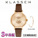 KLASSE14(クラス14) 腕時計 OKTO ROSEGOLD BROWN 28mm [ブレスレット付き] ローズオールド レザー レディース OK17RG001S [正規輸入品]