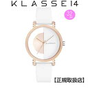 （あす楽）[クラス14］KLASSE14 腕時計 Imperfect Gold　 Arch　Rose Gold 32mm　ホワイトダイヤル　(一部透過） IM18RG007W　替えベルト付き【正規輸入品】 【クリスマスプレゼント】【プレゼント】