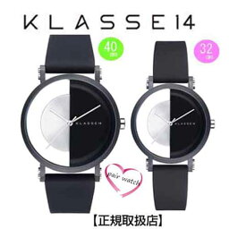 （あす楽）[クラス14］KLASSE14 腕時計 ペアウォッチ Imperfect Black Arch　IP Black Case 40mm　32mm　ブラックダイヤル　(一部透過） IM18BK007M　IM18BK007W【正規輸入品】 【クリスマスプレゼント】【プレゼント】