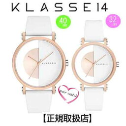 （あす楽）［クラス14］KLASSE14 腕時計 ペアウォッチ Imperfect Gold　 Arch　Rose Gold 40mm　32mm　ホワイトダイヤル　(一部透過） IM18RG007M IM18RG007W【正規輸入品】 クリスマス1番人気!!