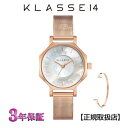 KLASSE14 腕時計 KLASSE14(クラス14) 腕時計 OKTO ROSEGOLD MESH 28mm [ブレスレット付き] ローズゴールド メッシュ レディース　WOK19RG008S [正規輸入品] 【ギフト包装】【プレゼント】