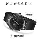 クラス14 KLASSE14 40mmメンズ 腕時計 WDI19BB001M DISCO VOLANTE Black with Mesh Strap 【ホワイトデイ】【送料無料】【プレゼント】