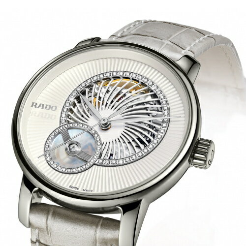 【RADO】ラドー　腕時計 DIAMASTER AUTOMATIC OPEN HEART DIAMONDS R14056935 自動巻　35mm　50g パワーリザーブ 最大64時間 （国内正規販売店）2年間保証