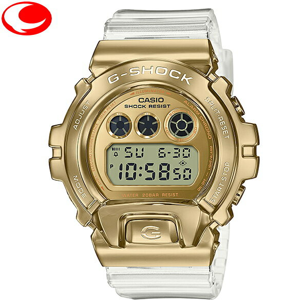 （あす楽）カシオ CASIO G-SHOCK GM-6900SG-9JF Metal Coveredライン ゴールドカラー メンズ 腕時計 【楽ギフ_のし宛書】【楽ギフ_包装】【楽ギフ_メッセ入力】【送料無料】