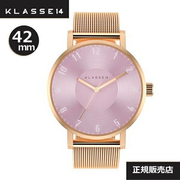 KLASSE14 腕時計 メンズ （あす楽）KLASSE14(クラス14) 腕時計 Volare Pink Frost 42mm WVF20RG001M[正規輸入品] 【楽ギフ_包装】【楽ギフ_のし】【楽ギフ_のし宛書】クリスマスプレゼント