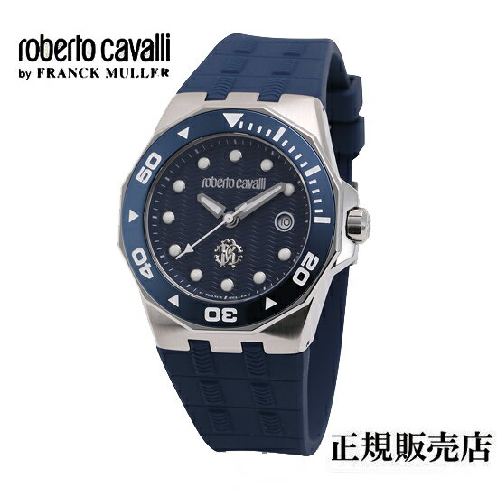 （レオン広告モデル）クーポン　ロベルトカヴァリ バイ フランクミュラー roberto cavalli by FRANCK MULLER RV1G143P0021 クオーツ メンズ 腕時計