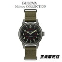 BULOVA@~^[ 98A255@Military 38mmTCY@ iK3Nۏ؁jyz