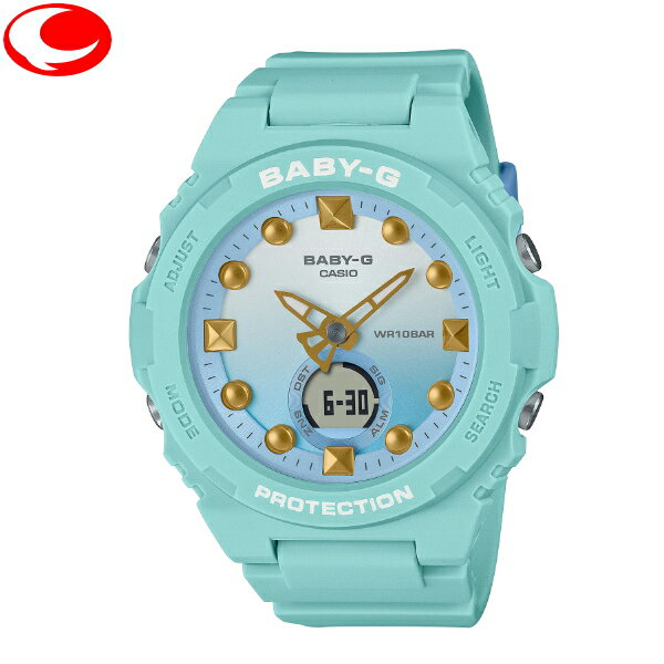 楽天時計・宝石のヨシイ（あす楽）カシオ CASIO BABY-G BGA-320-3AJF 10気圧防水 海やビーチでの使用に最適 【23年4月7日発売】【カシオ祭】