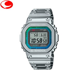 CASIO G-SHOCK GMW-B5000PC-1JF フルメタル レインボーカラーモデル タフソーラー 電波 ソーラー メンズ 腕時計 国内正規品/シルバー【23年10月13日発売】