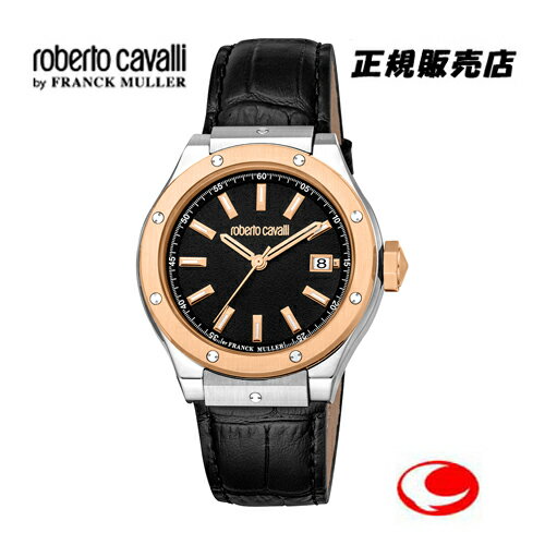 （あす楽）roberto cavalli by FRANCK MULLER ロベルトカヴァリ バイ フランクミュラー RV1G236L0051 クオーツ メンズ 腕時計