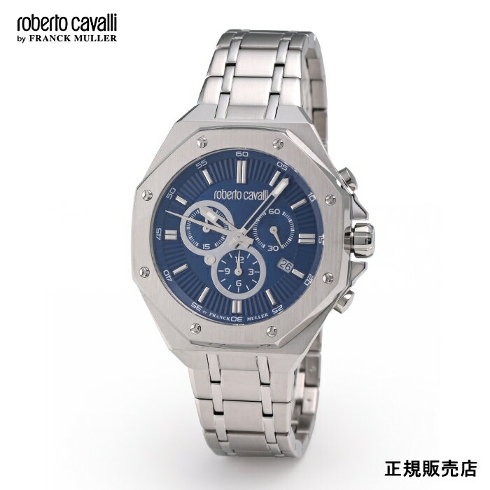 クーポン　roberto cavalli by FRANCK MULLER ロベルトカヴァリ バイ フランクミュラー RV1G123M0041 クオーツ メンズ 腕時計