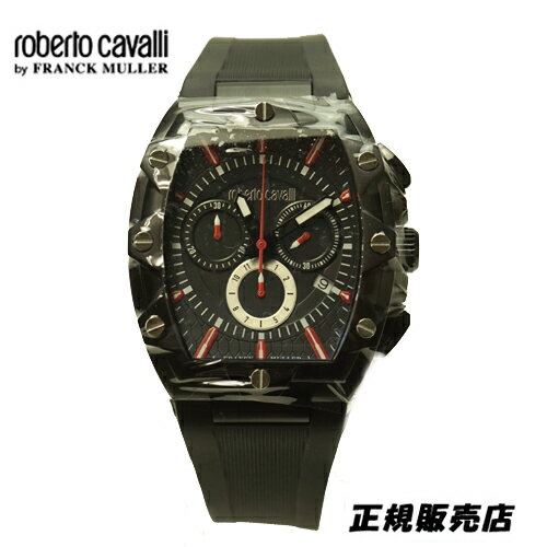 ロベルトカヴァリ バイ フランクミュラー　クォーツ　クロノグラフ 腕時計　RV1G082P0031　（正規2年間保証)