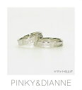 【ペア】PINKY DIANNE LOVERS ピンキー＆ダイアン ラヴァーズ ペアリング シルバー SV（ロジウムメッキ）50358【送料無料】