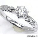 【限定1本】NINA RICCI ニナリッチ Pt ダイヤモンドリング ［婚約指輪0.50ct］プラチナ　エンゲージリング F-VS1-EX サイズ12号 ±3号までサイズ直し可能10P04Jun19【送料無料】【ギフト】【ネーム刻印無料】【FR-422】￥682,000