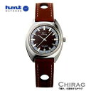 HMT 腕時計 CHIRAG チラグ ブラウン H.CH.35.PR.L 【正規品】手巻き ※ファインボーイズ時計6月号記載モデル