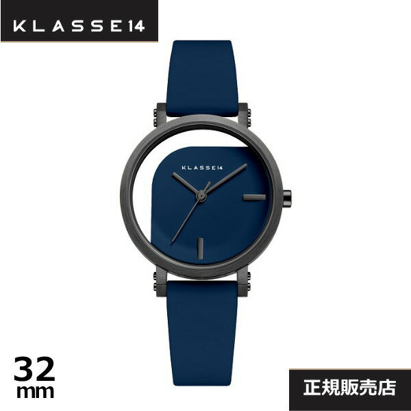 KLASSE14 腕時計 ［クラス14］KLASSE14 腕時計 IMPERFECT ANGLE Blue Black 32mm　WIM20BK014W ステンレスメッシュベルト付き【正規輸入品】 【楽ギフ_包装】【父の日】【クリスマスプレゼント】