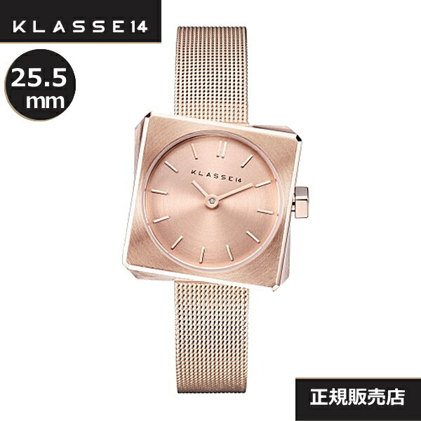 KLASSE14 腕時計 クラス14　Klasse14 腕時計　WSN21RG001W　25.5mm Spin Rose Gold with Mesh Strap メッシュストラップ調整器具付属【正規輸入品】 【ギフ包装】【のし宛書】【ギフトメッセ入力】