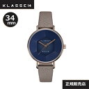 KLASSE14 腕時計 クラス14　Klasse14 　ソーラー腕時計　WVS22VG002W Volare Solar Deep Blue Vintage Gold 34mm【正規輸入品】 【楽ギフ_包装】【楽ギフ_のし】【楽ギフ_のし宛書】レディース