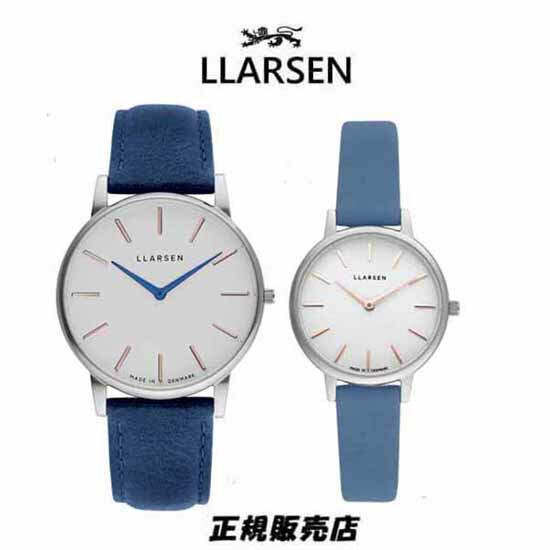 （あす楽）LLARSEN エルラーセン ペアウォッチ LL147SWDSNM 39mm LL146SWRSHA 30mmサイズ 日本限定コレクション OLIVER (LW47) "Japen ..