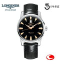 ロンジン 【ご購入特典あります。】（5年間保証）【ロンジン 正規販売店】LONGINES ロンジン 腕時計 ヘリテージコレクション コンクエスト　40mm　紳士用　腕時計 正規品 L1.645.4.52.4 【送料無料】L16454524