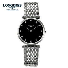 【ご購入特典あります。】LONGINES ロンジン 腕時計 ラ　グラン　クラシック　ドゥ　ロンジン腕時計 L4.755.4.58.6 　36mm（メンズ）【ダイヤモンド12ポイント入り】ロンジン正規販売店【送料無料】【包装】 L47554586