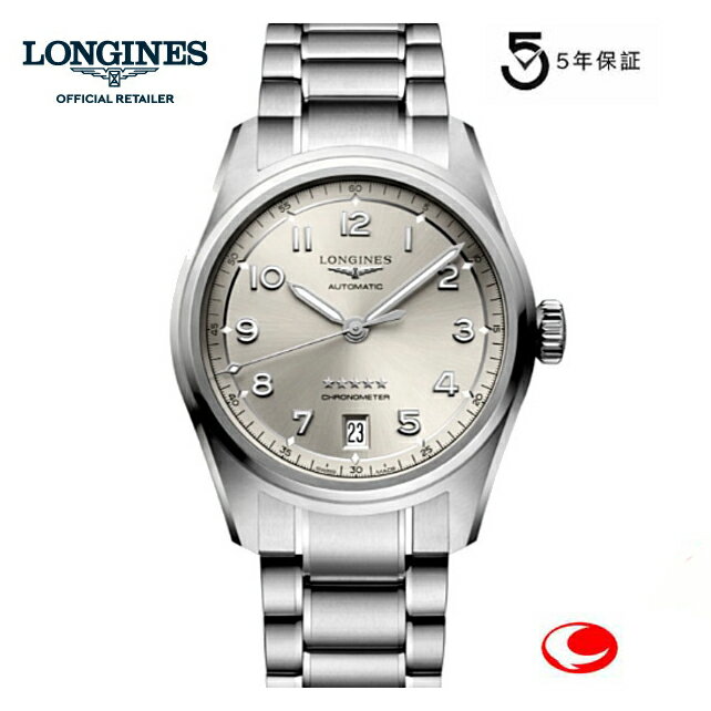 ロンジン 腕時計（メンズ） (あす楽)【ご購入特典あります。】5年間保証　　LONGINES SPIRIT ロンジン スピリット 人気の37mm サイズ　シャンパンカラー L34104636 　L3.410.4.63.6 正規輸入品 メンズ ユニセックス 腕時計 オートマッティク 自動巻き